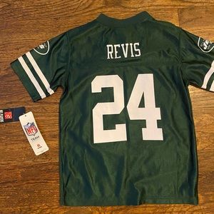 BN NFL Jets Revis Jersey size XS - 4/5